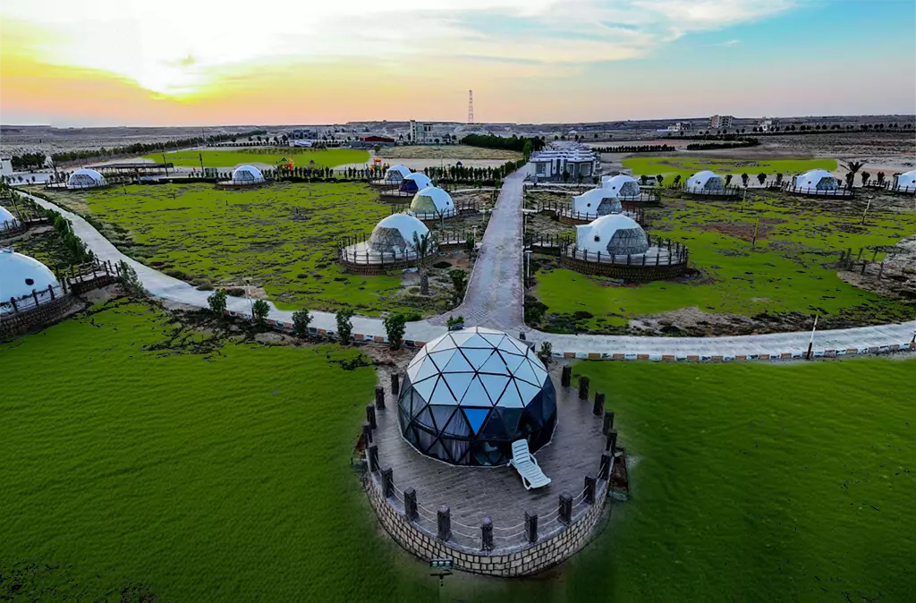 شاليهات القبب المارينا